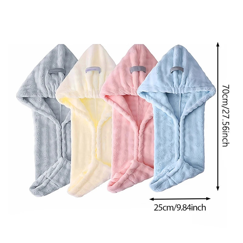 Microfiber Hair Towel Wrap