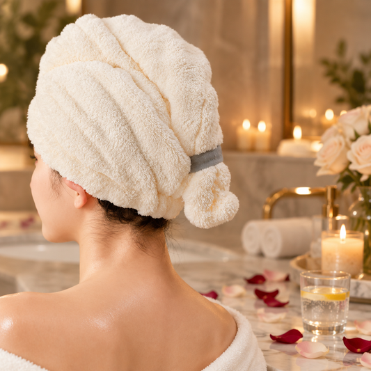 Microfiber Hair Towel Wrap – Luxury Edit