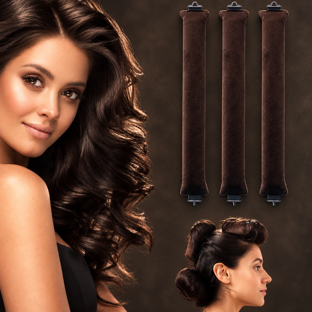 Silk Heatless Curling Set – Image 3 Luxury Edit